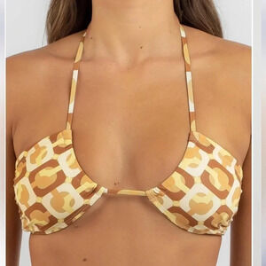 Billabong Lost with You Drew Bikini Top. Large NWT